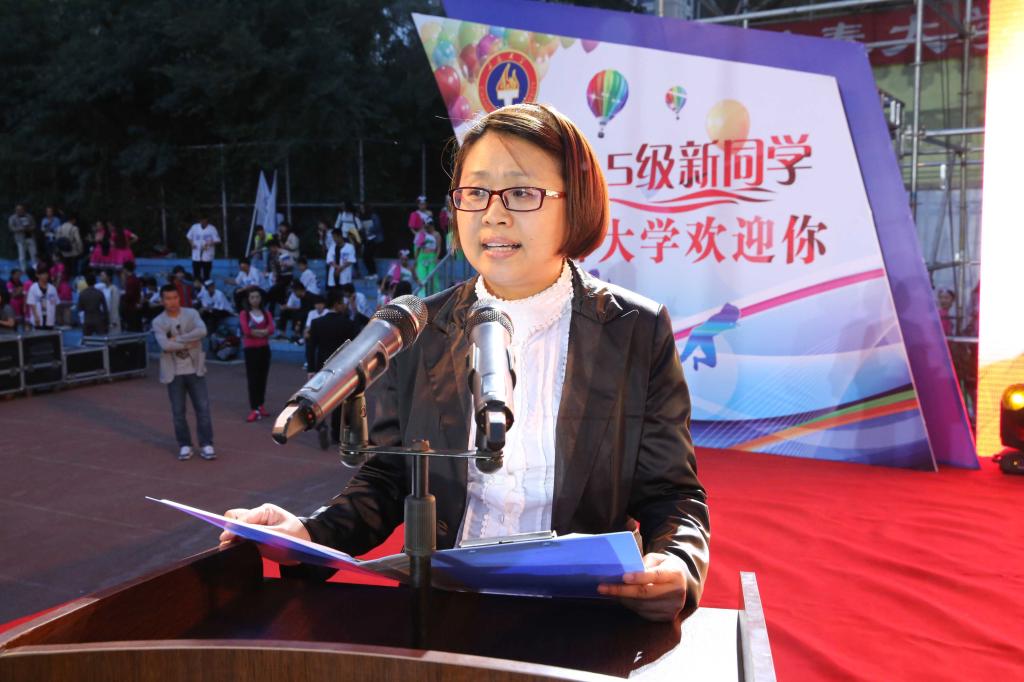 教师代表发言(摄影:白璐)